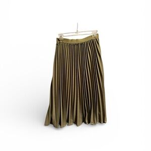 Chic Olive A-Line Skirt